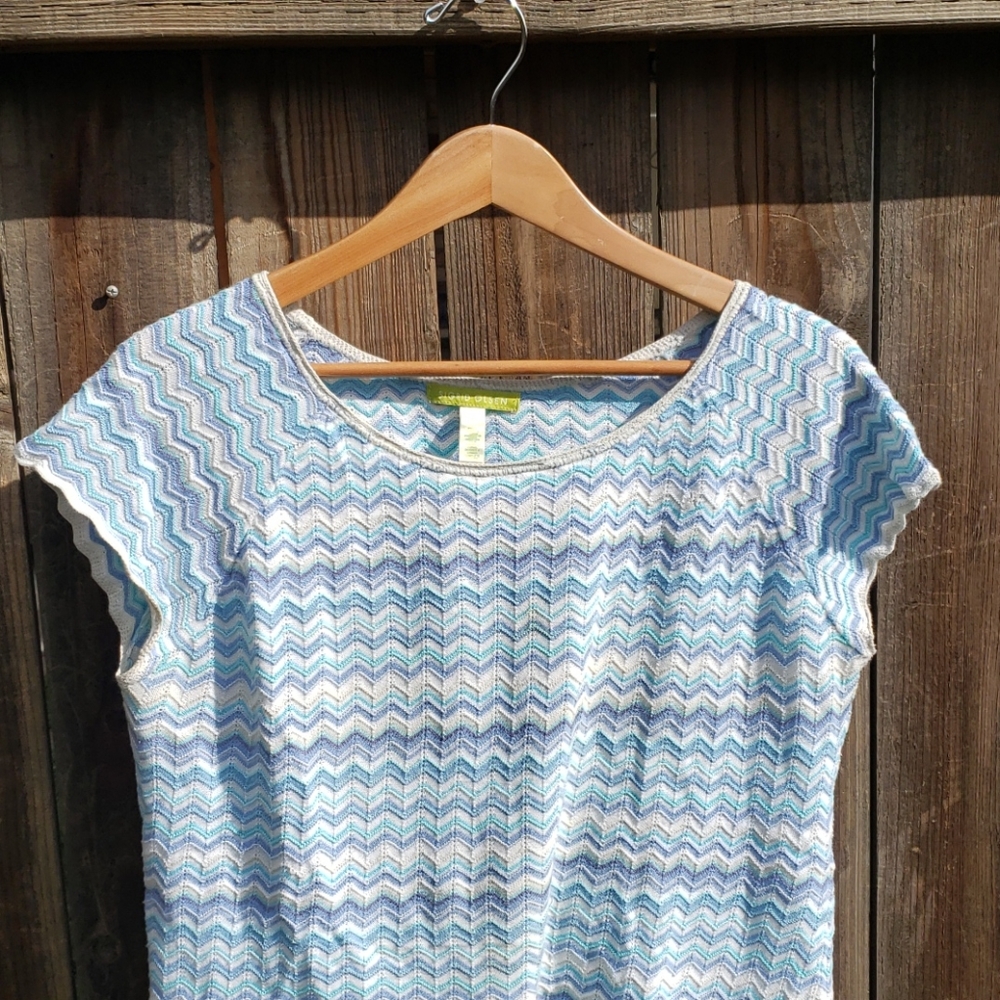 SIGRID OLSEN Multi-Color Crochet Top - Picture 3 of 8